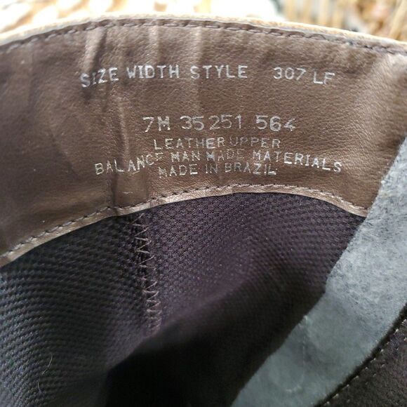 Vintage Y2K 90's Bongo Platform Chunky Heel Women's 7M Leather Tan Boots Brazil - Picture 16 of 16